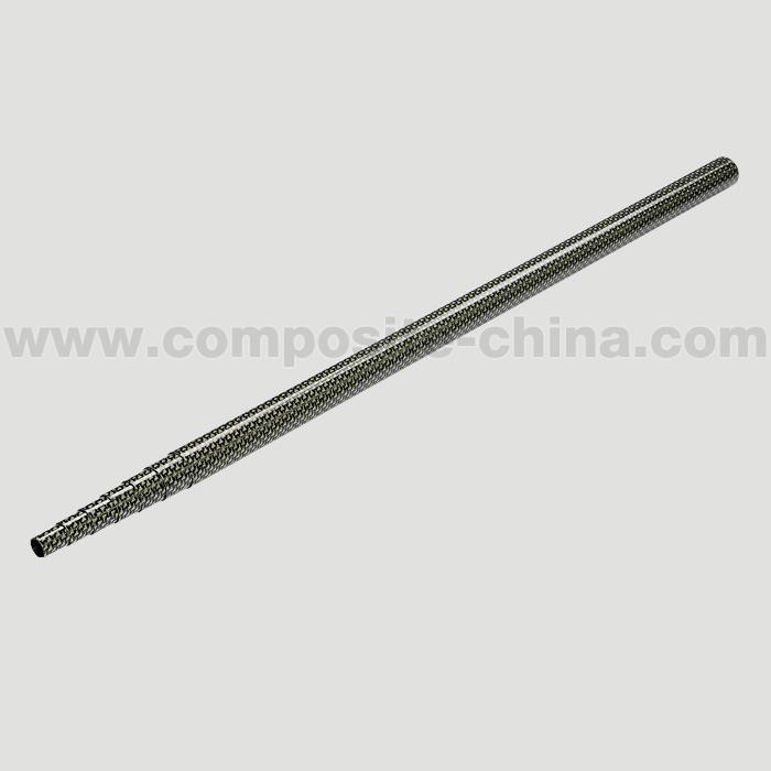 High Strength Kevlar Round Tube, High Quality Aramid Fiber Pipes 已修