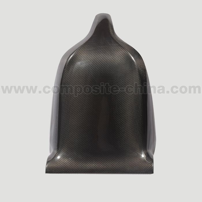 Parti di scarico auto in fibra di carbonio Cina