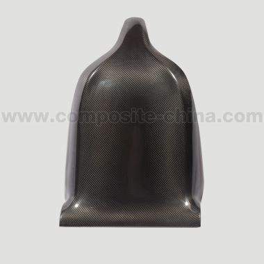 Parti di scarico auto in fibra di carbonio Cina