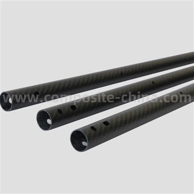 Tubi in fibra di carbonio